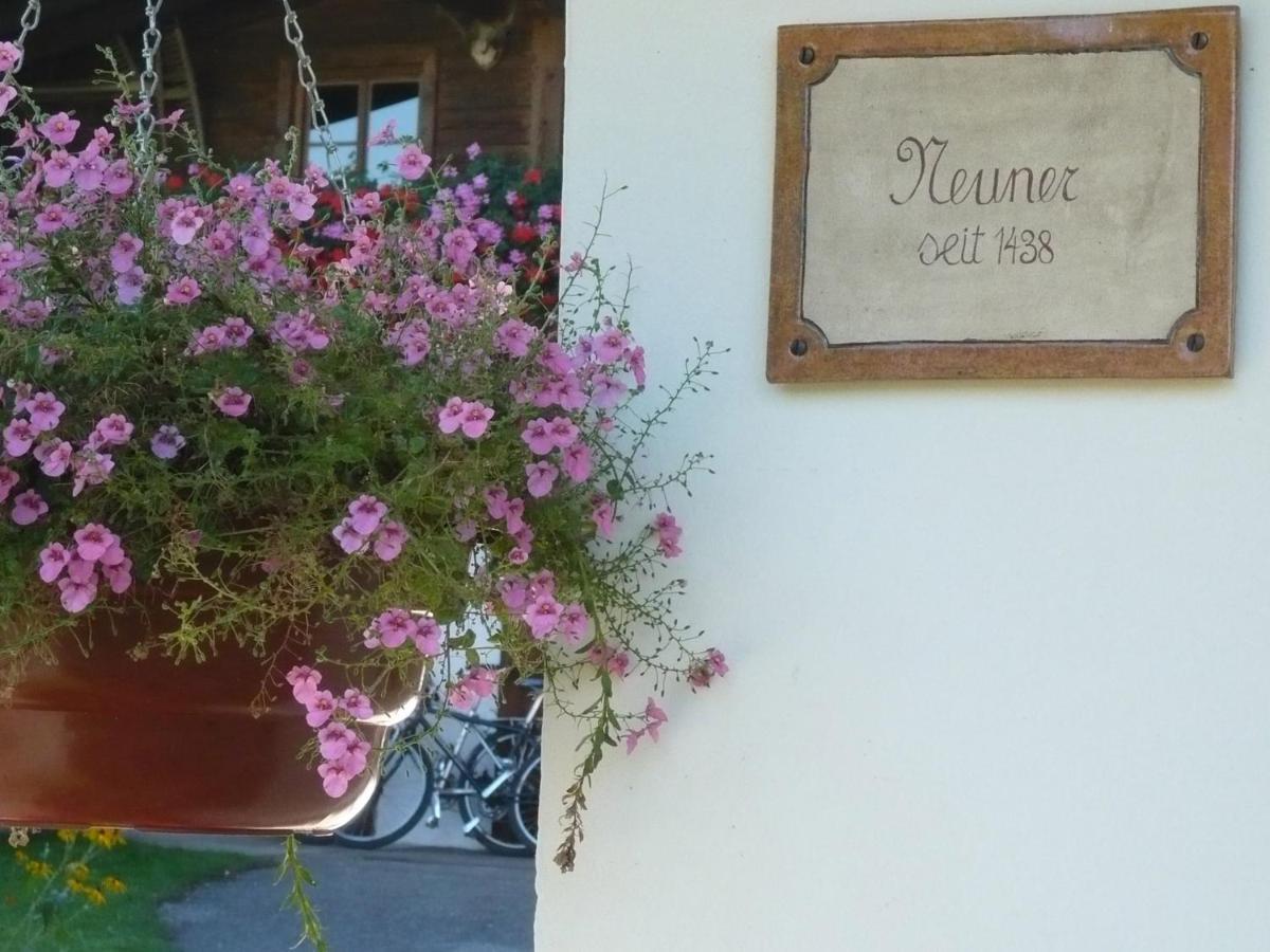 Beim Neuner - Zeit Zu Zweit Oberaudorf Exterior foto